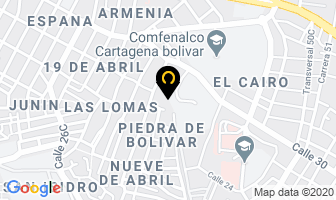 Mapa de O.i.c. en Cartagena