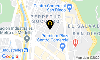 Mapa de Oice Ltda. en Medellín