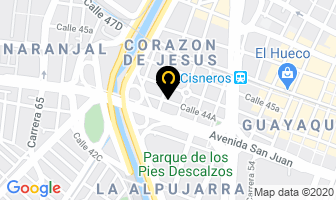 Mapa de Ojara Ltda. en Medellín