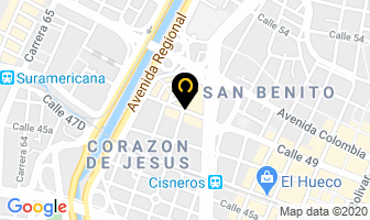 Mapa de Ola Gangas en Medellín