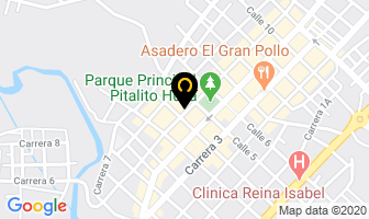 Mapa de Olafo´s Pizza en Pitalito