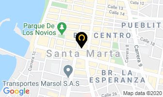 Mapa de Olarys Rivas Rivas I.p.s. en Santa Marta