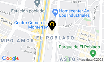 Mapa de Ole Parking en Medellín