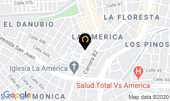 Mapa de Olfatuz en Medellín