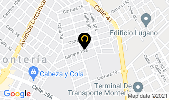 Mapa de Olga Lucía Boutique en Montería