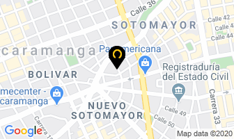 Mapa de Oliservis en Bucaramanga