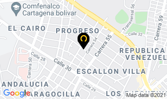 Mapa de Olivo Roca Edwin en Cartagena