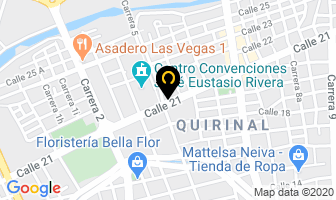 Mapa de Olmo Guillermo Liévano en Neiva