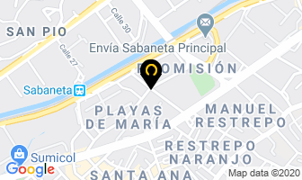 Mapa de Olt Transportes S.a en Sabaneta