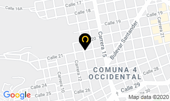 Mapa de Omar Industrial en Bucaramanga