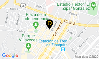 Mapa de Omar Martinez en Zipaquirá