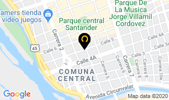 Mapa de Omega Construcciones Ltda. en Neiva