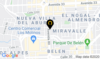 Mapa de Omega Pizza en Medellín