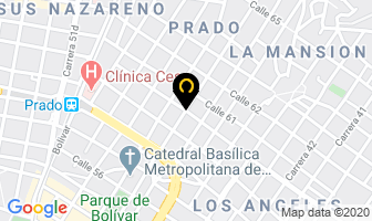 Mapa de Omniambiente Ltda. en Medellín