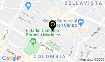 Mapa de Omrepresentaciones en Barranquilla