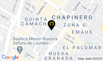 Mapa de Onf Andina en Bogotá D.C