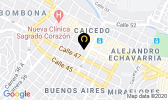 Mapa de Onix Sala De Belleza en Medellín