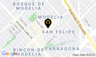 Mapa de Onkara Peluquerias en Bogotá D.C