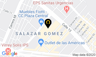 Mapa de Online Llaves en Bogotá D.C
