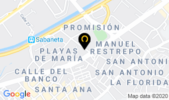 Mapa de Only Pisos Ltda. en Sabaneta