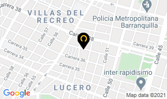 Mapa de O.p. Shipping Services Ltda. en Barranquilla