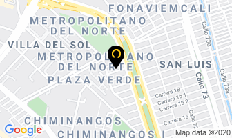 Mapa de Opalizado Impresión De Occidente en Cali