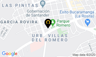 Mapa de Opegin Ltda en Bucaramanga