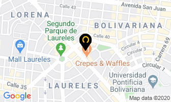 Mapa de Open Biometrics en Medellín