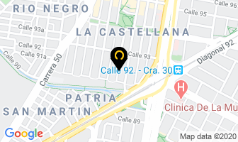 Mapa de Open Busines en Bogotá D.C