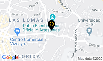 Mapa de Open doors en Medellín