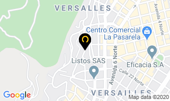 Mapa de Open Group E.u. Desarrollos Tecnológicos en Cali