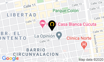 Mapa de Open U en Cúcuta