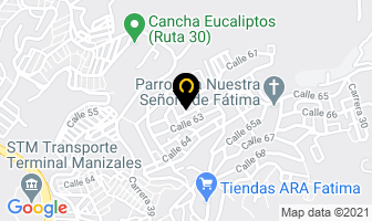 Mapa de Ophidia en Manizales