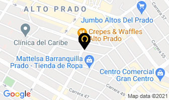 Mapa de Opin Marketing Ltda. en Barranquilla