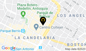 Mapa de Opti Express Optica en Medellín