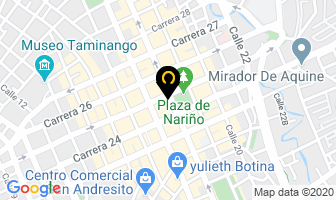 Mapa de Optica Anteojos en Pasto