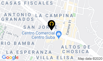 Mapa de Optica Aries Suba en Bogotá D.C