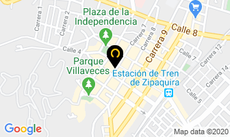 Mapa de Optica Bella Luz en Zipaquirá