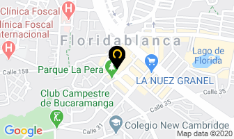 Mapa de Optica Cañaveral en Floridablanca