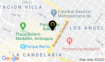 Mapa de Optica Clásica en Medellín