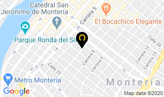 Mapa de Optica Color's Vision S.a.s. en Montería
