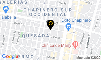 Mapa de Optica Contacto Visual en Bogotá D.C