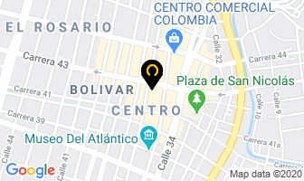 Mapa de Optica De La Espriella en Barranquilla