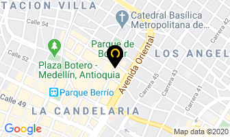 Mapa de Optica Dinámica en Medellín