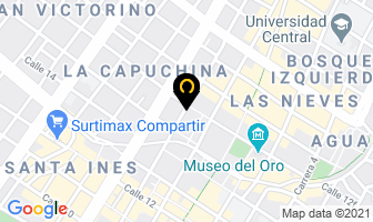 Mapa de Optica El Lente en Bogotá D.C