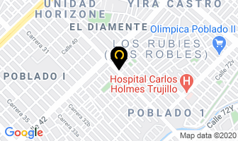 Mapa de Optica El Poblado en Cali