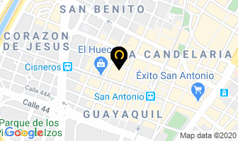 Mapa de Optica Gamavision en Medellín
