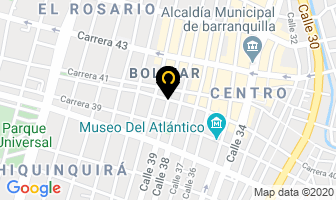 Mapa de Optica Garavito en Barranquilla