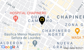 Mapa de Optica Glaser en Bogotá D.C