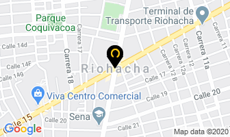 Mapa de Optica Guajira en Riohacha